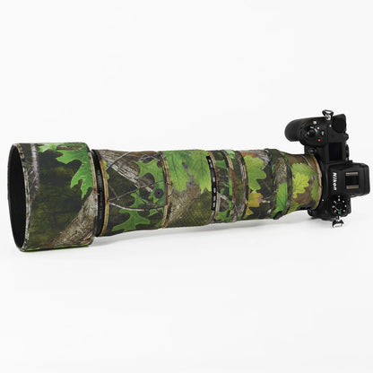 CHASING BIRDS camouflage lens coat for Nikon Z 180-600 mm F 5.6-6.3 VR waterproof and rainproof lens protective cover NIKKOR Jungle China Mainland