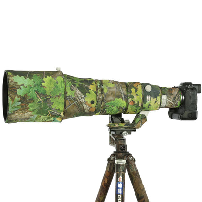 CHASING BIRDS camouflage lens coat for CANON RF 600mm F4 L IS USM waterproof and rainproof lens protective cover canon rf 600mm Green Leaf China Mainland