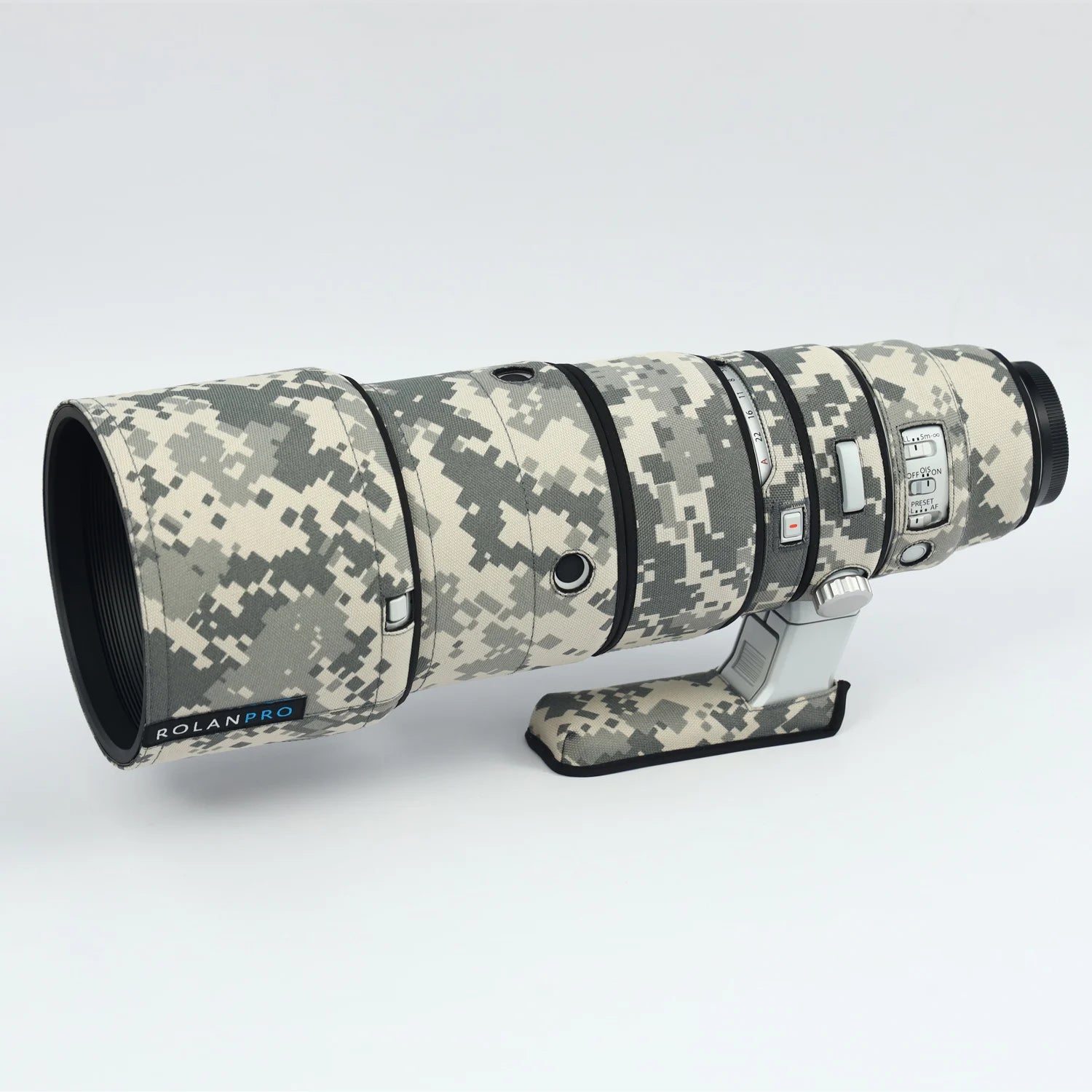ROLANPRO Waterproof Lens Coat for FUJI FUJINON XF 500mm F5.6R LM OIS WR Camouflage Lens Cover Guns Case Lens ProtectiveSleeve UCP Waterproof China Mainland