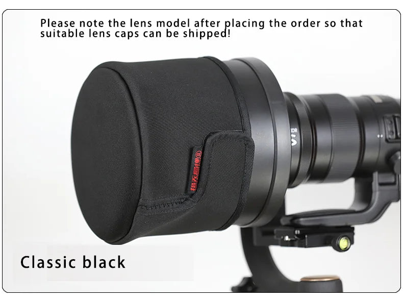CHASING BIRDS camouflage waterproof shot lens cap for SONY 300 mm F 2.8 GM rainproof camo lens cap Classic black China Mainland