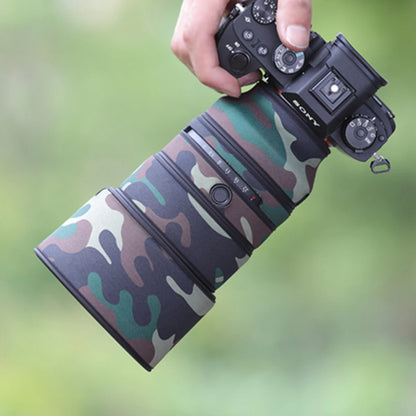 CHASING BIRDS Version IV Lens Camouflage Coat for SONY FE 135 mm F1.8 GM waterproof and rainproof lens protective cover Military Green China Mainland