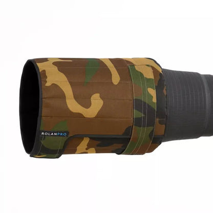 ROLANPRO Telephoto Lens Folding Hood for Canon Nikon Sigma Tamron 200mm f/2, 300mm f/2.8, 200-400mm 400mm f/2.8, 600/f4 500/f4 Army Green