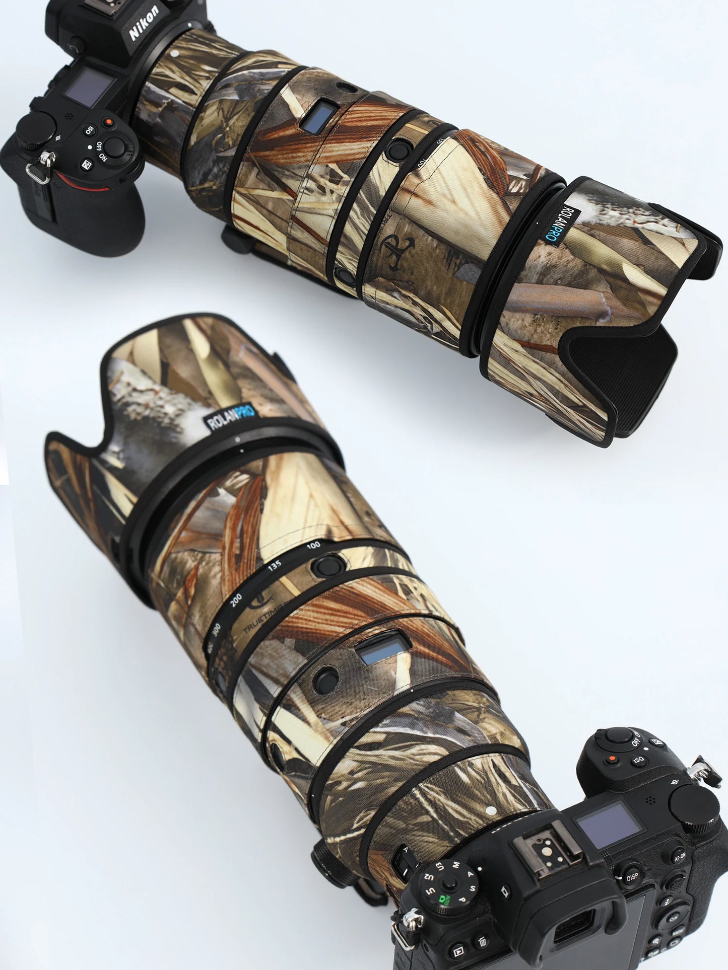 RolanPro Lens Coat for Nikon Z 100-400mm F4.5-5.6 VR S – Waterproof Camo Rain Cover