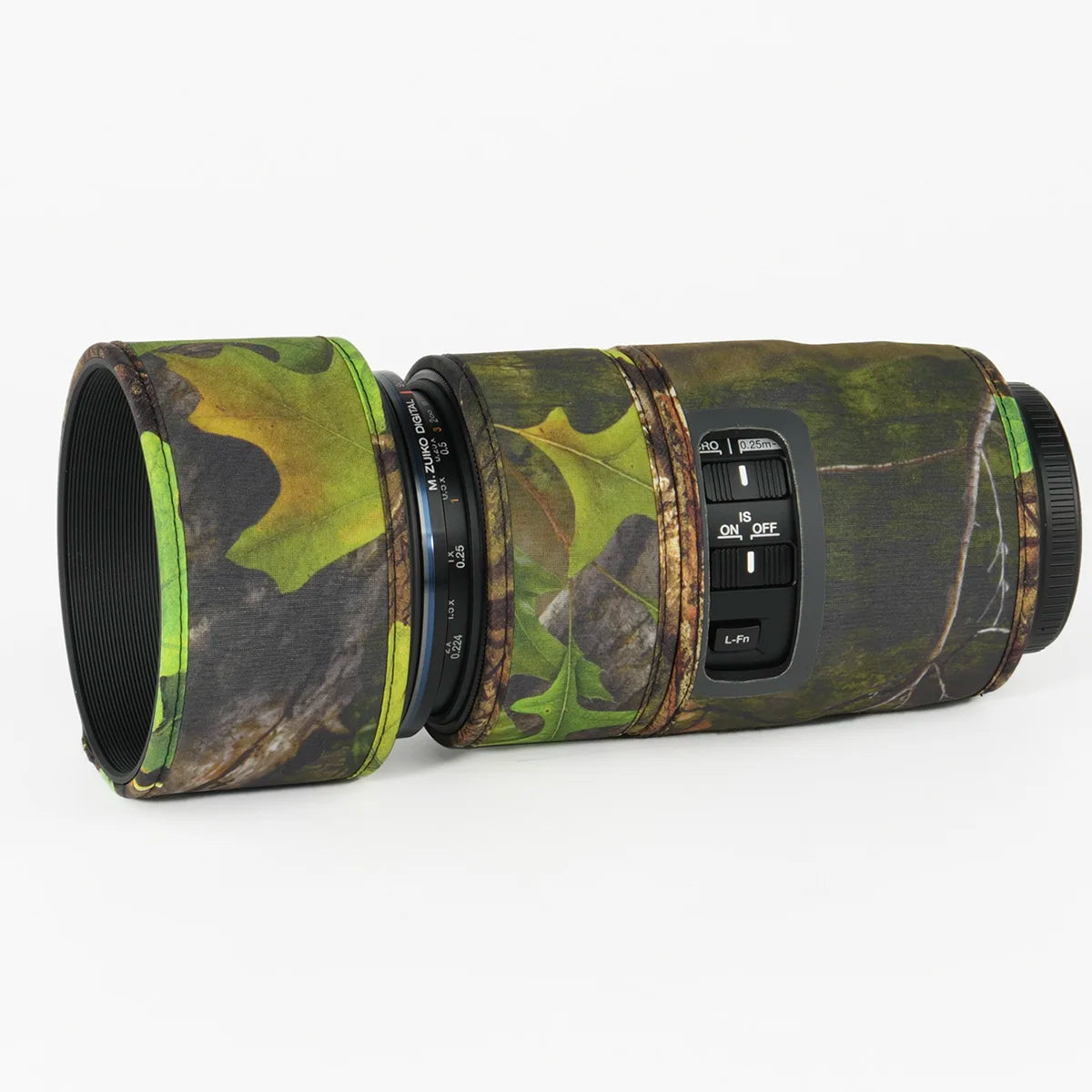 CHASING BIRDS Ver IV Lens Coat for Olympus 90mm F3.5 Macro IS PRO – Waterproof Camo Cover