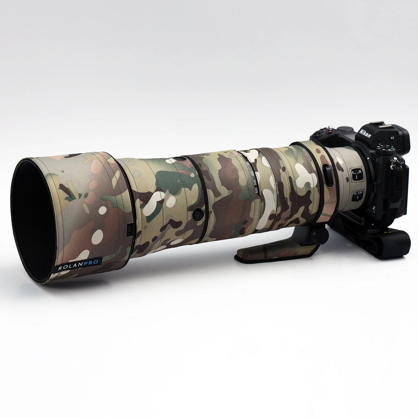 ROLANPRO Waterproof Lens Coat for Nikon Z 180-600mm F/5.6-6.3 VR Rain Cover Lens Protective Case z 180 600 Guns Cloth Bag Cap No.4 waterproof China Mainland