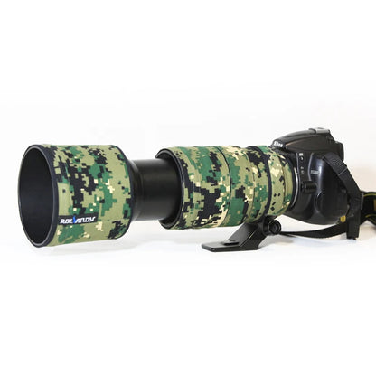 ROLANPRO Waterproof Lens Camouflage Coat for Nikon AF 80-400mm F/4.5-5.6D ED VR Cover Case Lens Protective Sleeve Rain Cover China Mainland