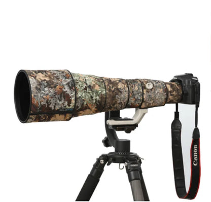 ROLANPRO Waterproof Lens Camouflage Coat for Canon RF 800mm F5.6 L IS USM Lens Protective Sleeve Canon RF 800f5. 6 Cover Case No.14 Waterproof China Mainland