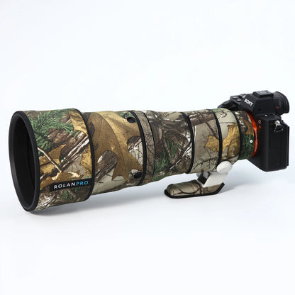 RolanPro Lens Coat for Sony FE 600mm F6.3 GM OSS – Waterproof Camo Cover