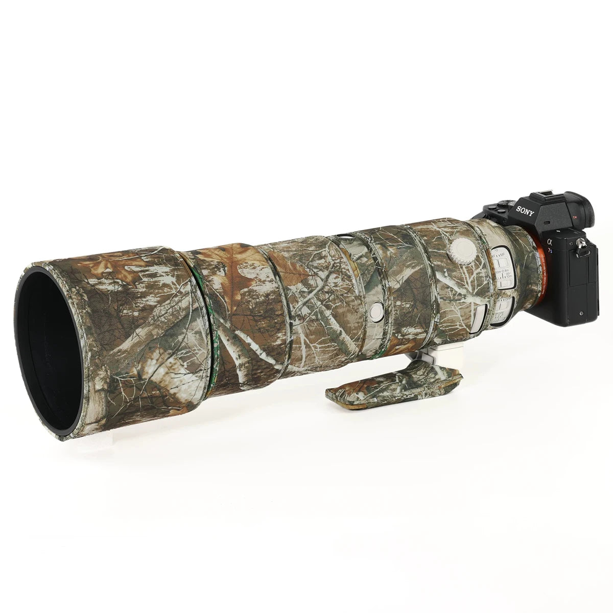 CHASING BIRDS camouflage lens coat for Sony 200-600 mm G OSS waterproof and rainproof lens protective cover SEL 200600 lens bag Yellow tree