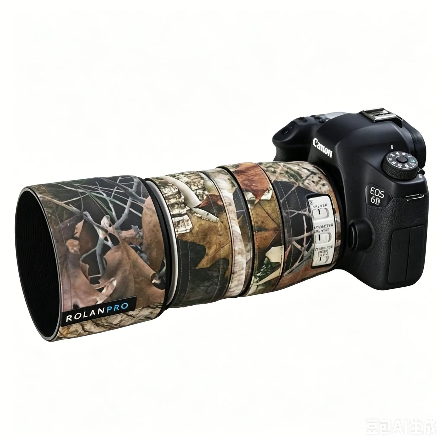 RolanPro Lens Coat for Canon EF 70-300mm F4-5.6L IS USM – Waterproof Camo Rain Cover
