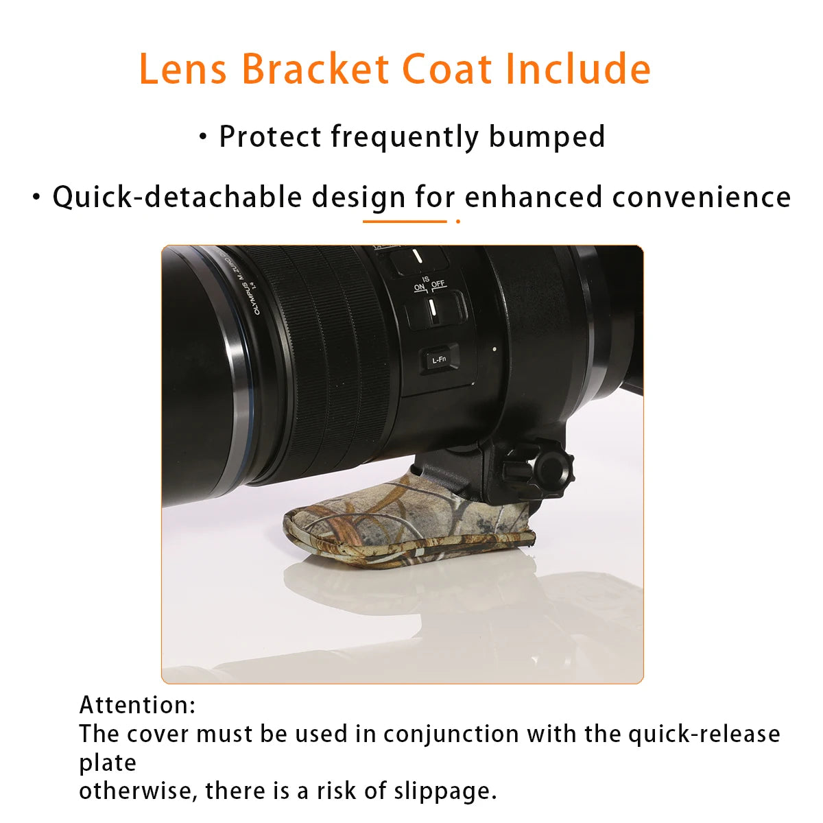CHASING BIRDS camouflage lens coat for Nikon Z 180-600 mm F 5.6-6.3 VR waterproof and rainproof lens protective cover NIKKOR