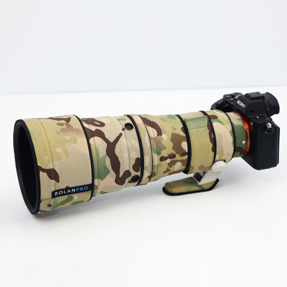 RolanPro Lens Coat for Sony FE 400mm F4.5 GM OSS – Waterproof Camo Cover
